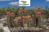 SUMÁRIO EXECUTIVO DO PLANO DE AÇÃO NACIONAL … · As espécies de cactáceas são em geral xerófitas, ... problemas de perda e destruição de hábitat e de retirada de plantas