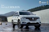 Novo Renault KOLEOS - cdn.img.autocompraevenda.netcdn.img.autocompraevenda.net/noticias/publicados/pdf105936.pdf · G Kit de enchimento e reparação dos pneus G Regulador e limitador