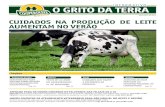 O GRITO DA TERRA · o grito da terra informativo cuidados na produÇÃo de leite aumentam no verÃo seções notícia jucelino da silva participa do encontro nacional de