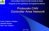 Protocolo CAN Controller Area Network - dca.ufrn.braffonso/DCA0447/aulas/slide_can.pdf · – Camada Física – Camada de Enlace z ... Modelo OSI/ISO zCamada de Enlace - Data Link