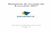 1 SEÇÃO I – ELEMENTOS PRÉ-TEXTUAIS Relatório de Gestão …portal.dataprev.gov.br/sites/default/files/arquivos/master_rg_2017... · DARM Documento de Arrecadação de Receitas
