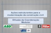 Projetos para modernização da Construção Civil – Edificaçõesaz545403.vo.msecnd.net/uploads/2014/07/sergio-leusin-coordenacao... · NBR 15873:2010 Coordenação ... componentes