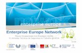 Enterprise Europe Network - …jornadasdesegurancanotrabalho.aeva.eu/wp-content/uploads/2014_VI/... · Riscos Ocupacionais nos Empregos Verdes VI Jornadas Técnicas de Segurança