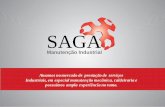 Apresentação do PowerPointsagamanutencaoindustrial.com.br/files/apresentacao.pdf · •Lubrificação SAGA Manutenção Industrial. strIaIs Ional ustrIal Capacitações