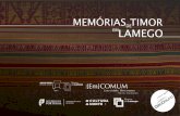 MEMÓRIAS TIMOR EMLAMEGO - museudelamego.gov.ptmuseudelamego.gov.pt/wp-content/uploads/2015/09/MemoriasTimor... · tradicionais, com desgastes de uso mas em que ainda se pode ver