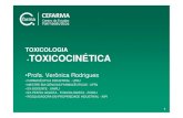 PPC T7 TX Aula Introdutoria Toxicologia parte2 - CEFARMA · TOXICOCINÉTICA Fator de Biodisponibilidade (F) Fração da dose administrada que chega inalterada à circulação sistêmica