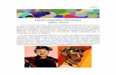Henri Gaudier-Brzeska 1891-1915 - pitoresco.compitoresco.com/081_Cubismo.pdf · introdução do estilo na Inglaterra. ... restante do grupo de Montparnasse, incluindo Pablo Picasso,