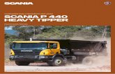 scania P 440 heavy tipper - technoart.com.br · Controle do sistema de freios: Pneumático Retarder Scania R4100 Válvula sensora de carga Caminhões para o segmento Off-road ...