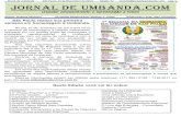Jornal de Umbanda São Paulo, 15 de Novembro de 2010 ...cabocloventania.weebly.com/uploads/2/9/9/5/2995803/jornal_nacional... · Cura de autoria de Edgard Armond, 1950. Podemos dizer