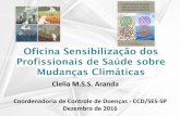 Clelia M.S.S. Aranda - saude.sp.gov.br · com orientação da OPAS ... Educação e cidadania ambiental ... existentes na PAS 2015.