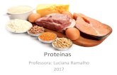 Proteínas - biologiaeuteamo.files.wordpress.com · (G1 - CFTMG 2010) Todas as atividades celulares dependem, de certa forma, da ação de proteínas, entre as quais, algumas são