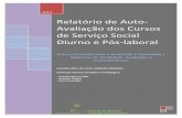 Relatório de Auto-Avaliação dos Cursos de Serviço ... de Autoavaliao/ESE... · Relatório de Auto-Avaliação dos Cursos de Serviço Social Diurno e Pós-laboral 2011 2 10.2.