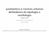 parâmetros e normas urbanas definidores de tipologia e ...º_ Semestre 2016... · A cidade como um jogo de cartas. São Paulo: Projeto, 1988. O LOTE FRENTE DO LOTE REMEMBRAMENTO