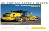 MOTONIVELADORA - equipfarm.pt · New Holland é reconhecida em todo o mundo pelas inovações tecnológicas, eficiência e alto padrão de ... s eixos da motoniveladora RG 200.B garantem