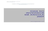 Guia do Investidor em Angola - caiadoguerreiro.com · Draft – apenas para efeitos de discussão GUIA DO INVESTIDOR EM ANGOLA ... 7.5 Fundos de investimento imobiliário 8. Resolução