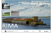 Aproveitamento Múltiplo Santa Maria da Serra barragem santa maria da... · ... localizada nos municípios de Anhembi e Santa Maria da ... capacidade de transportar uma carga de 6.000