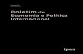 Boletim de Economia e Política Internacional - ipea.gov.bripea.gov.br/.../images/stories/PDFs/100709_boletim_internacional03.pdf · Editorial Chega-se ao número três deste Boletim