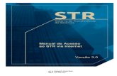 Manual de acesso ao STR via Internet - STR-Web · O Banco Central atribuirá às ... de acordo com o sistema operacional, a versão do ... Na barra inferior de botões é exibido