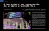 a r t i g o - lumearquitetura.com.br · da ABNT NBR 15215-3 (2005), que trata de iluminação natural, onde se sugere – para procedimentos de determinação desta em ambientes internos