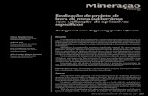 Mining - SciELO · Realização de projeto de lavra de mina subterrânea com utilização de aplicativos específicos possible to develop a methodology for drawing the galleries described.