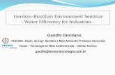 German-Brazilian Environment Seminar - Water Efficiency for …ahkbusiness.de/fileadmin/ahk_business_br/02_Agenda-Events/Evento... · FEN/UERJ –Depto. de Enga ... Sistema de tratamento