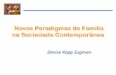 Novos Paradigmas de Família na Sociedade Contemporânea · Sociedade Pós-Moderna •Morte do futuro – Cultura do Prazer Imediato •A padronização. •O homem a serviço da