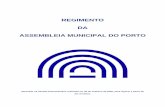 REGIMENTO DA ASSEMBLEIA MUNICIPAL DO PORTO da Assembleia Municipal Porto... · 15 CAPÍTULO II – FUNCIONAMENTO DA ... que, se detectada antes da eleição, ... Presidir às sessões