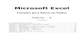 Funções para Banco de Dados - cfatima.comcfatima.com/info_dicas/APOSTILAS/2EM/Apost_Excel_v2010 parte 9.pdf · Anotações: Excel – Parte 9 – edição 2010 Excel Página 7 Em