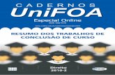 Curso Direito 2010-2 - UniFOA - Centro Universitário de ...web.unifoa.edu.br/.../resumos_tcc/2010-2/curso_direito_2010-2.pdf · RESUMO DOS TRABALHOS DE CONCLUSÃO DE CURSO / 2010-2