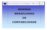 NORMAS BRASILEIRAS DE CONTABILIDADE · Normas Brasileiras de Contabilidade –NBC T 10.8 10.8.1 ... investimentos e, quando da existência de ágio e/ou deságio, valor envolvido,