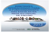GOVERNO DO ESTADO DA PARAÍBA SECRETARIA DE …static.paraiba.pb.gov.br/2012/12/Diretrizes-Operacionais-de-Ensino... · 6.1.7 Plano de Desenvolvimento da Escola - PDE Escola ... engajamento