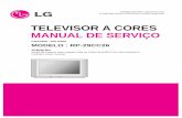 TELEVISOR A CORES MANUAL DE SERVIÇO · MANUAL DE SERVIÇO ATENÇÃO Antes de ... contidas neste manual. CHASSIS : MC-049A MODELO : RP-29CC26 website: ... (Pressione a Tecla TV/AV