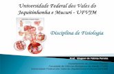 Universidade Federal dos Vales do Jequitinhonha e Mucuri ... · Funções Secretoras Células mucosas ou caliciformes Glândulas Tubulares Profundas Criptas de Lieberkuhn Glândulas