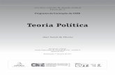 Caderno CNTE - Teoria Política Miolo · Política na prática do coletivo ..... 13 A) Alguns conceitos fundamentais ..... 16 ... Não sabe o imbecil, que da sua ignorância política
