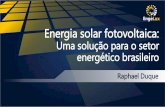 Energia solar fotovoltaica - AQUAENERGY 2017 - VITÓRIA/ES · Simulação de Investimento R$ 0,47 ... 8 2.174 R$ 1,33 R$ 2.891,22 R$ 174,60 R$ 2.716,62 R$ 3.259,71 R$ 1.077,80 -R$
