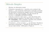 Método Simplex - LOGIS – Laboratório de Logística Integrada e …uchoa/POI/POI-Uchoa-6.pdf · 2002-10-02 · Método Simplex. 2 Isso só é óbvio ... Pesquisa Operacional I