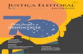 ISSN nº Justiça Eleitoral - tre-rj.jus.br de um livro sobre a fiscalização da propaganda eleitoral, o magistrado falou sobre a recente reforma eleitoral, que será aplicada nas