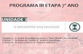 PROGRAMA III ETAPA 7º ANO - colegiosalesiano.com.br · PROGRAMA III ETAPA 7º ANO ... • Em razão das boas condições climáticas e características de solo no nordeste do Brasil,