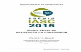 Relatório Brasil - Agência Nacional de Energia Elétrica BRASIL_IASC 2015.pdf · RELATÓRIO BRASIL – IASC 2015 12 Os itens de cada dimensão da Qualidade ... Pensando na qualidade
