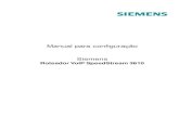 Manual para configuração Siemens - VoipMundo · Este guia foi desenvolvido com o objetivo de instruir o usuário na instalação e configuração básica do produto para uso na