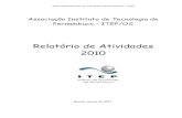 Associação Instituto de Tecnologia de Pernambuco – ITEP/OS · • Alteração da denominação da Diretoria de Gestão e Finanças ... áreas de Logística e Financeira da ...
