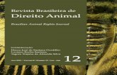 Revista Brasileira - Animal Legal & Historical Center · Tagore Trajano de Almeida Silva, ... Fernanda Medeiros, ... Doutora pela UFMG, consultora jurídica e professora titular