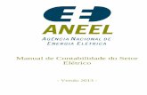 Manual de Contabilidade do Setor Elétrico - ANEEL · AGÊNCIA NACIONAL DE ENERGIA ELÉTRICA - ANEEL MANUAL DE CONTABILIDADE DO SETOR ELÉTRICO 6.3.13 3 Obrigações vinculadas à