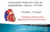 Universidade Federal dos Vales do Jequitinhonha e Mucuri ... · Fisiologia Cardiovascular (Regulação da Pressão Arterial) SIST. CARDIOVASCULAR W.F.P /UFVJM Regulação Neural da