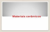 Materiais cerâmicos - CEAPceap.br/material/MAT22032011191825.pdf · Materiais cerâmicos Grupo Farinha Crua. Sumário Aspectos Gerais Revestimento cerâmico ... Parte da indústria