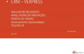 CRM VEXPRESSmr.webmr.com.br/sitenovo/assets/img/documentacao/Painel-Vendas-MR.pdf · Possibilidade de Integração com diversos Sistemas ERP ( TOTVS, SAP, ... despesas de forma rápida