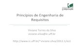 Princípios de Engenharia de Requisitos - Início ...viviane.silva/2012.1/es1/util/aula5.pdf · Princípios de Engenharia de Requisitos ... iteração de implantação do software