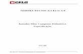 NORMA TÉCNICA CELG GTcelggt.com/Uploads/Normas/NT-68.pdf · quente - Verificação da aderência do revestimento - Método de ensaio. ... ASTM A123 Standard Specification for Zinc