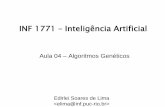 INF 1771 Inteligência Artificial - edirlei.3dgb.com.bredirlei.3dgb.com.br/aulas/ia_2011_2/IA_Aula_04_Algoritmos_Genetic... · Assexuada: típica de organismos inferiores, como bactérias.