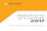 RELATÓRIO E CONTAS 2017 - montepio.pt · valores, transformar a instituição bancária do Grupo Montepio num banco moderno, adequado às exigências diferenciadas dos diversos grupos